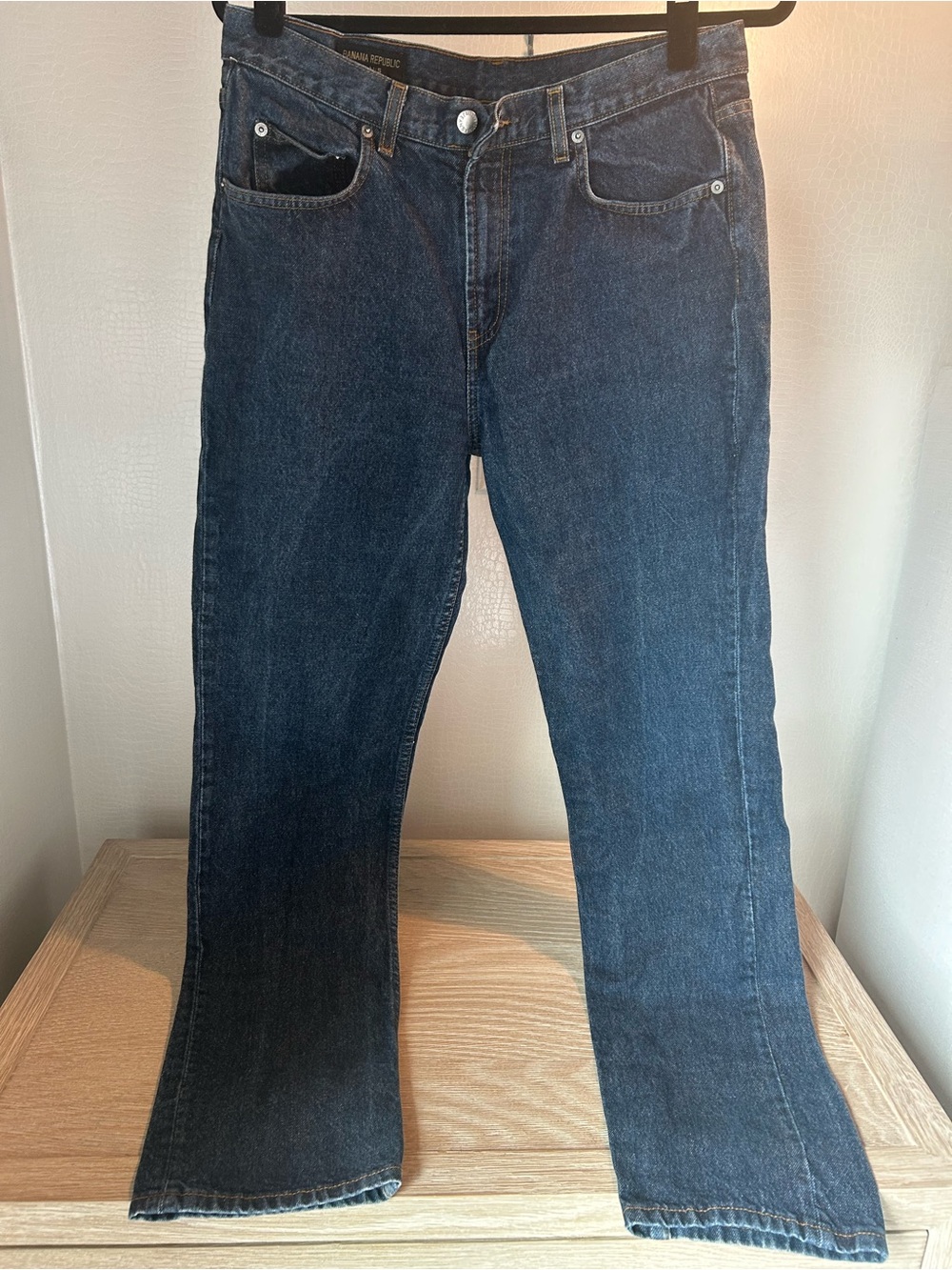 J. Crew Women's Dark Blue Wide Leg Jeans